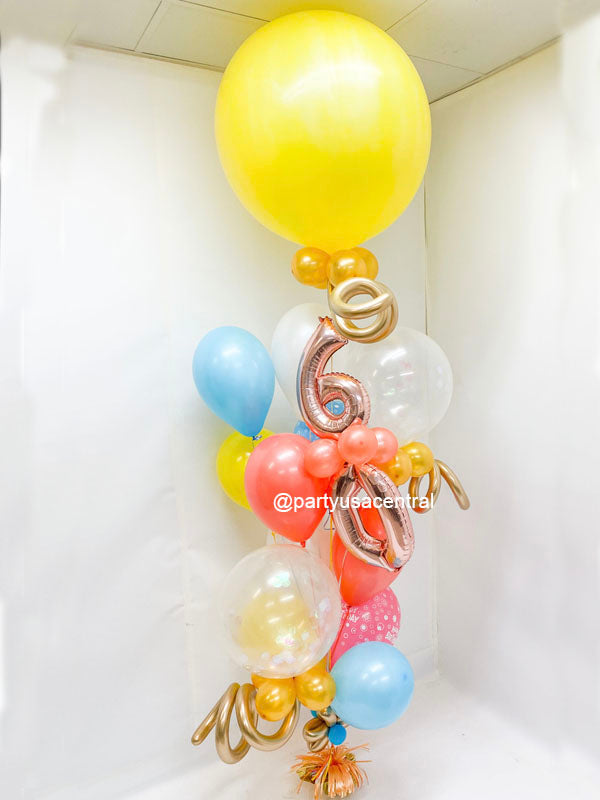 BB11 - All Smiles Sunshine Balloon Bouquet