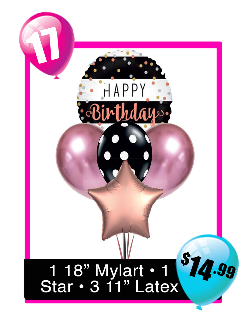BB17 - Classic Mini Balloon Bouquet