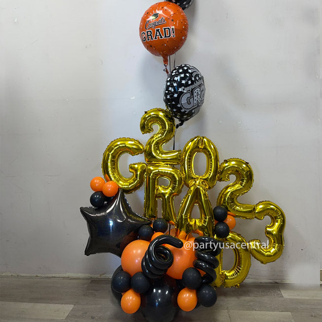 BB19 - Deluxe Grad Balloon Bouquet