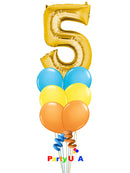 BB28 - Number Balloon Bouquet