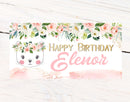 Birthday Kitty Personalized Banner