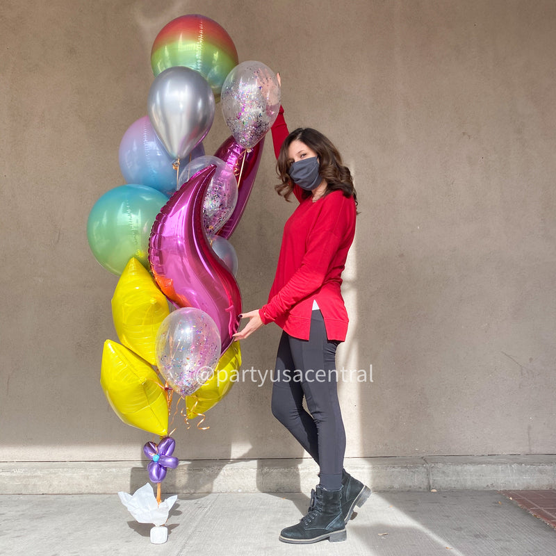BB9 - Birthday Twist Balloon Bouquet