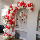 Holiday Organic Balloon Demi Arch - Or choose your colors