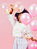Confetti Latex Helium Balloons - Pick your qty and colors