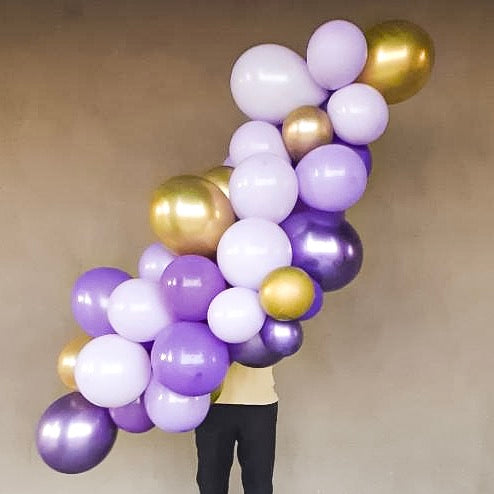 6ft Balloon Garland - Lilac Dreams