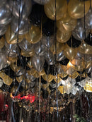 500 New Years Latex Helium Balloons - Pick your colors