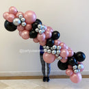 8ft Balloon Garland - Rose Gold