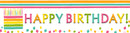 Happy Birthday Cake Banner