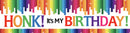 Rainbow Birthday Banner