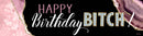 Birthday Bitch Banner