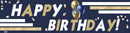 Happy Birthday Blue Banner